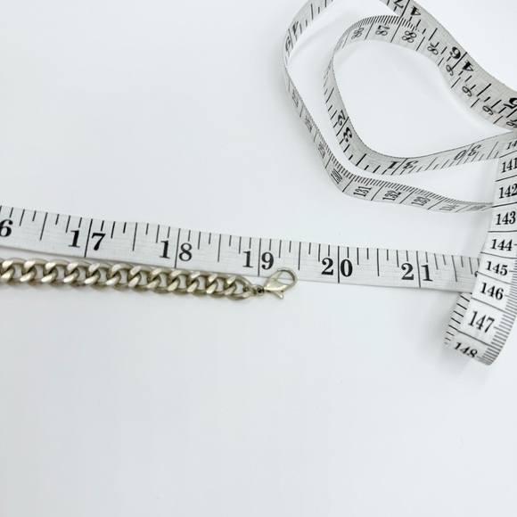 Gold Tone Clear Crystals Bib Necklace - Picture 7 of 7